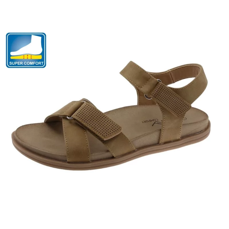 Sandalia Casual Para Senhora  - Conforto Private Label