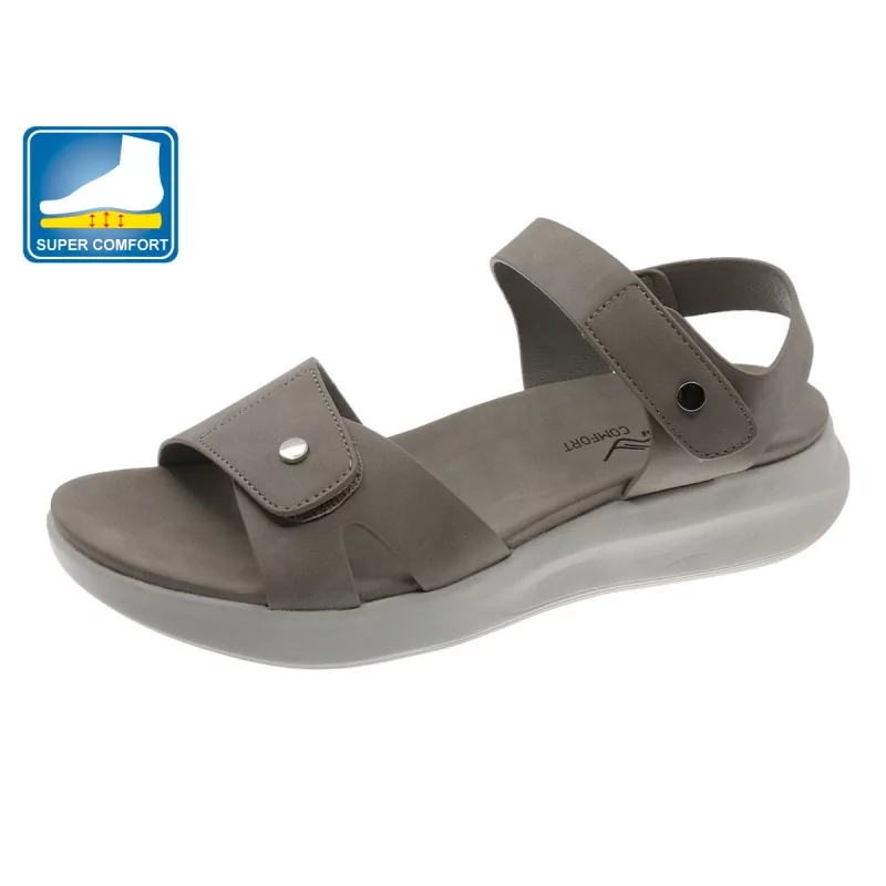 Sandalia Casual Para Senhora  - Conforto Private Label