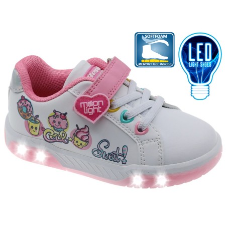 Sandalia Con Luces Ninos - Moonlight & Playled