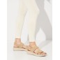 Sandalia Casual Para Senhora  - Conforto Private Label