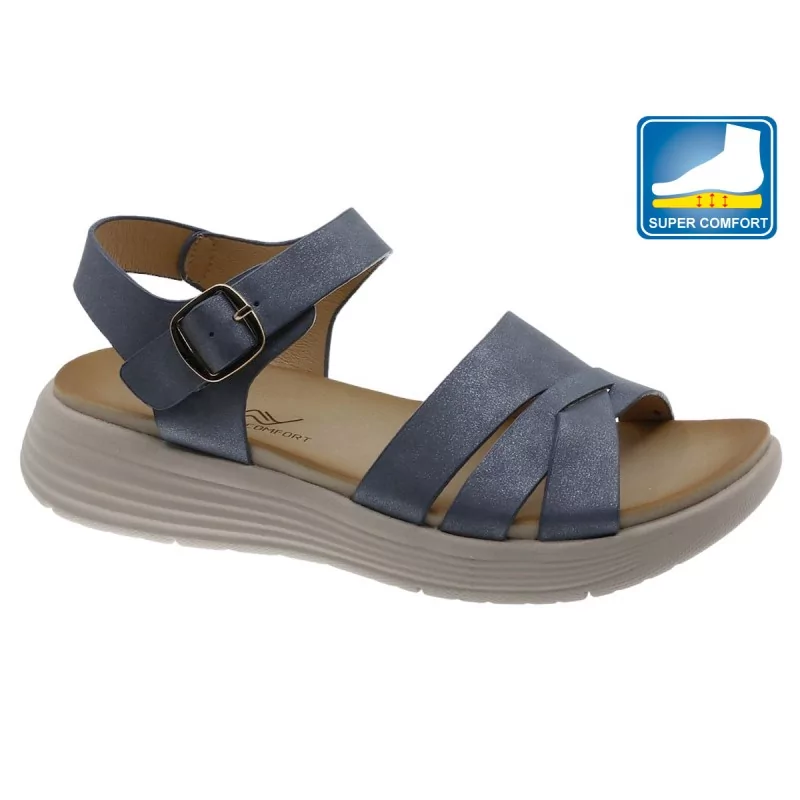 Sandalia Casual Para Senhora  - Conforto Private Label