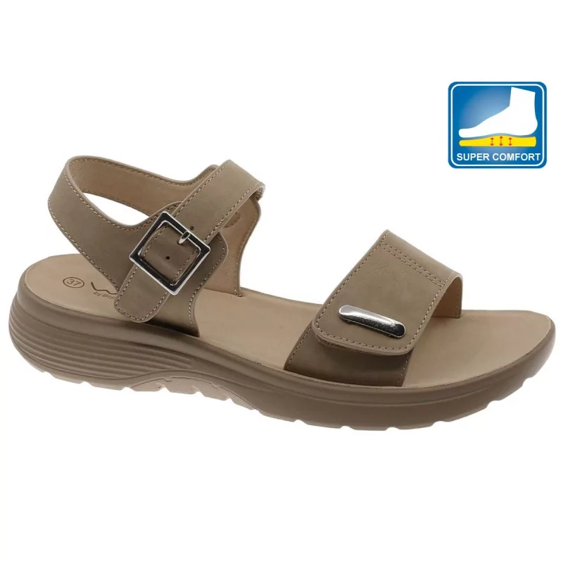 Sandalia Casual Para Senhora  - Conforto Private Label