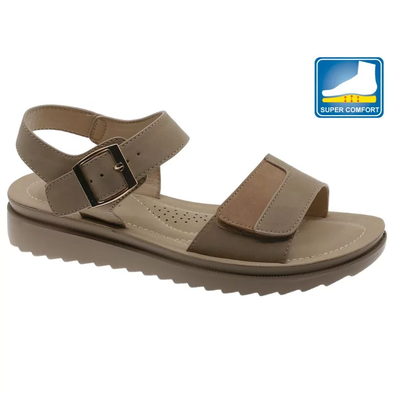 Sandalia Casual Para Senhora  - Conforto Private Label