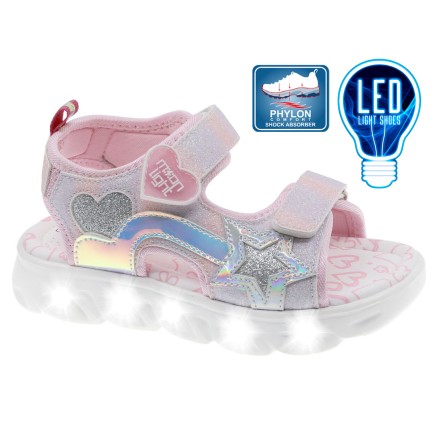 Sandalia Con Luces Infantil - Moonlight & Playled
