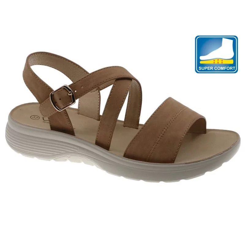 Sandalia Casual Para Senhora  - Conforto Private Label