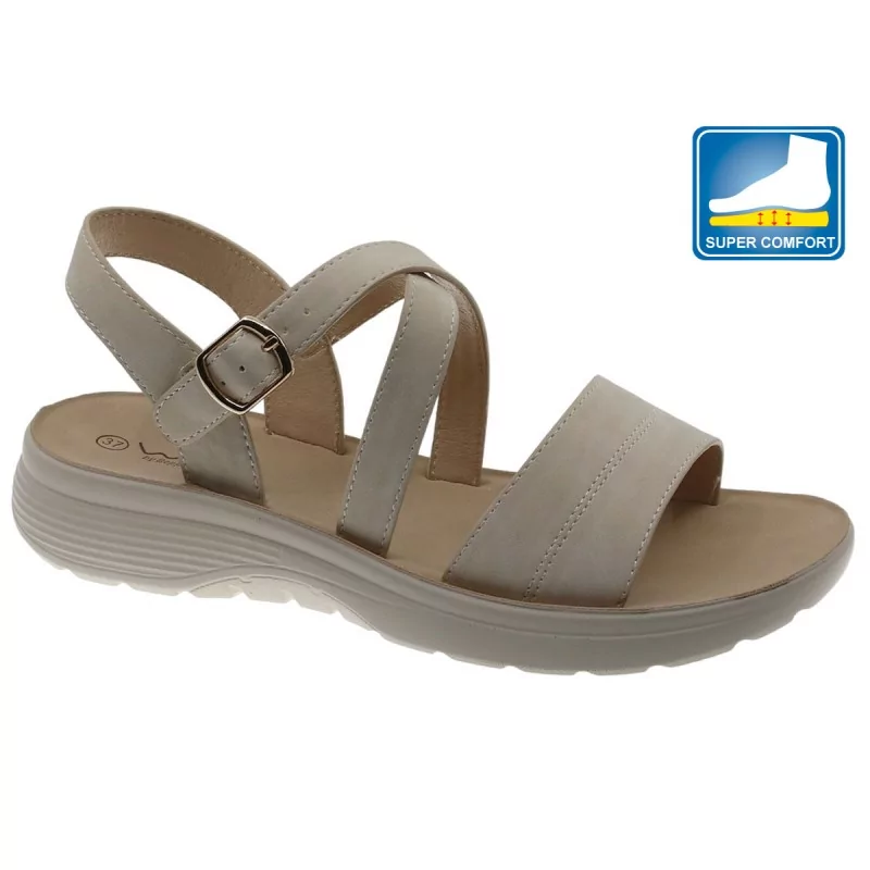 Sandalia Casual Para Senhora  - Conforto Private Label