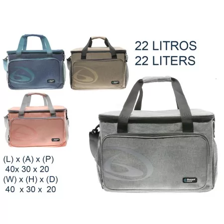 Sac Thermique - 22 L- Coral  Designed By Beppi
