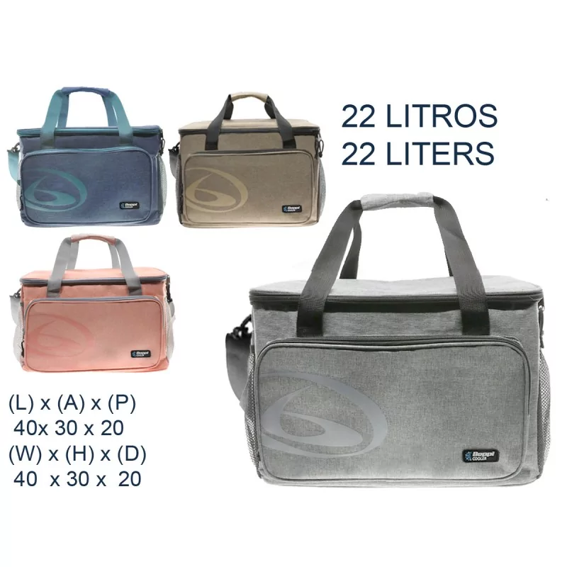 Sac Thermique - 22 L- Taupe  Designed By Beppi