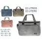 Sac Thermique - 22 L- Taupe  Designed By Beppi