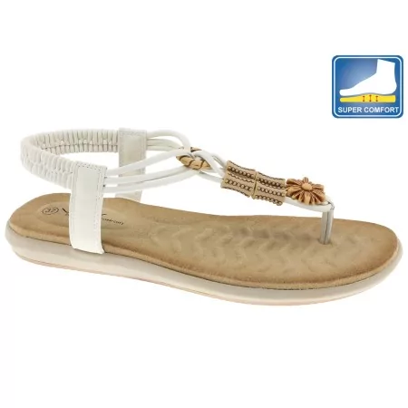 Sandalia Casual Para Senhora - Conforto Private Label