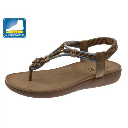 Sandalia Casual Para Senhora - Conforto Private Label