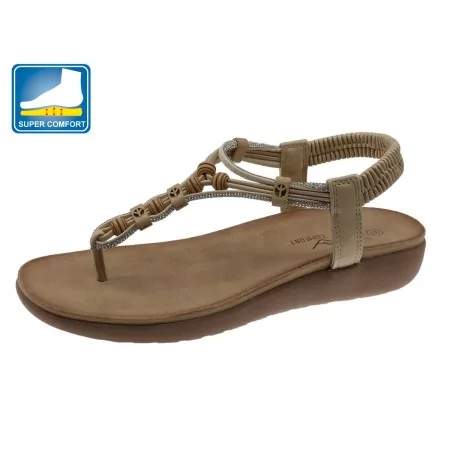 Sandalia Casual Para Senhora - Conforto Private Label