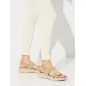 Sandalia Casual Para Senhora  - Conforto Private Label