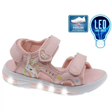 Sandalia Con Luces Infantil - Moonlight & Playled