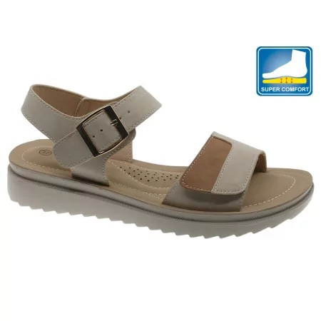 Sandalia Casual Para Senhora - Conforto Private Label