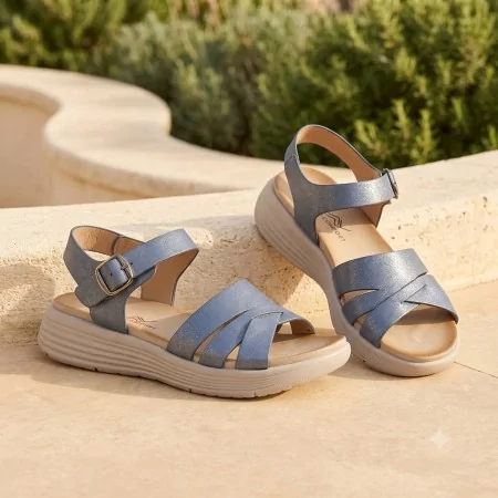 Sandalia Casual Para Senhora - Conforto Private Label
