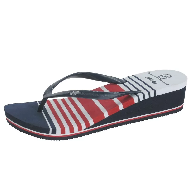 Wedge Slipper Woman - Chinelo De Praia Com Cunha